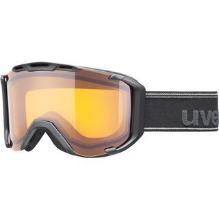 uvex snowstrike LGL, black mat/Lens: lasergold lite - Skibrille