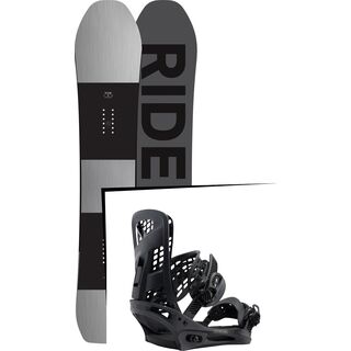 Set: Ride Timeless 2017 + Burton Genesis 2017, black - Snowboardset