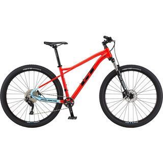 GT Avalanche Comp 29 2020, red/skyblue fade - Mountainbike