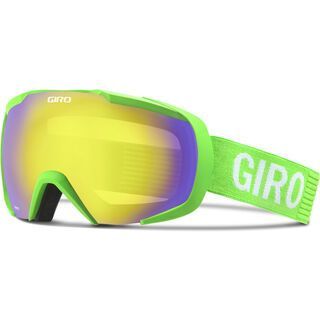 Giro Onset, bright green monotone/yellow boost - Skibrille