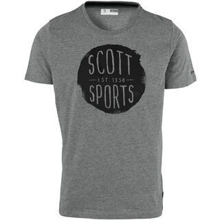 Scott 20 Vintage s/sl Tee, heather grey - T-Shirt