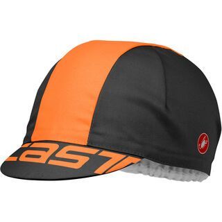 Castelli A Bloc Cap, black/orange - Radmütze
