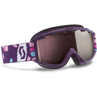 Scott Hook Up Junior, purple/silver chrome - Skibrille