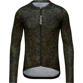 Gore Wear Spinshift Langarm Trikot Herren utility green/lab graphite