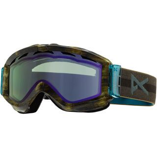 Anon Figment Printed, Sherpa/Blue Lagoon - Skibrille