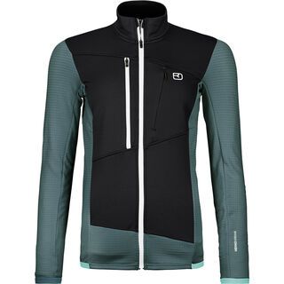 Ortovox Merino Fleece Grid Jacket W dark arctic grey