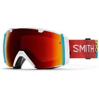 Smith I/O inkl. Wechselscheibe, burnside/Lens: sun red mirror chromapop - Skibrille