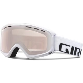 Giro Focus, white wordmark/rose silver - Skibrille