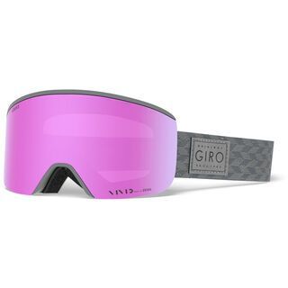 Giro Ella inkl. WS, titanium shimmer/Lens: vivid pink - Skibrille
