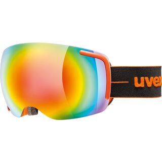 uvex big 40 FM, orange mat/Lens: mirror rainbow - Skibrille