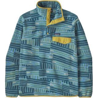 Patagonia Men's Lightweight Synchilla Snap-T Pullover wetland blue