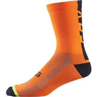 Fox DH Sock, flow orange - Radsocken