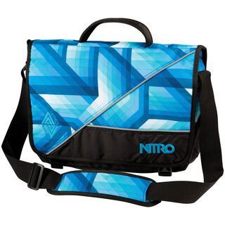 Nitro Evidence Bag, geo ocean - Messenger Bag