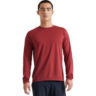 Specialized Men's Gravity Training Long Sleeve Jersey garnet red