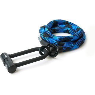 Tex-Lock Eyelet L 160 cm + X-Lock morpho blue