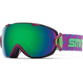 Smith I/Os + Spare Lens, bright pulm archive 1993/green sol-x mirror - Skibrille