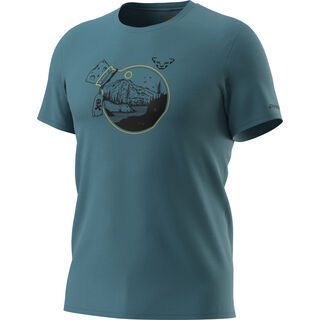 Dynafit 24/7 Artist Series Cotton T-Shirt Herren mallard blue