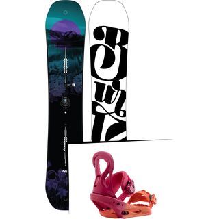 Set: Burton Feelgood Flying V 2019 +  Stiletto (2218489S)