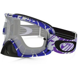 Oakley O2 MX, skull rushmore purple blue/Lens: clear - MX Brille