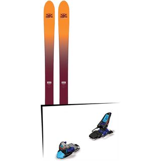 Set: DPS Skis Wailer F99 Foundation 2018 + Marker Squire 11