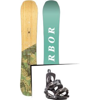 Set: Arbor Swoon Rocker 2017 + K2 Cinch Tryst (1728788S)