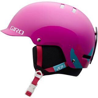 Giro Vault, Pink Paintbrush - Snowboardhelm