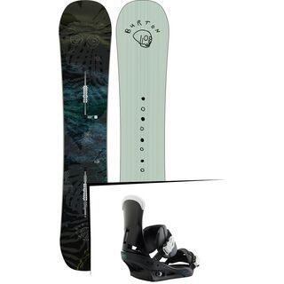 Set: Burton Flight Attendant Wide 2019 + Burton Custom black/multi