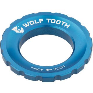 Wolf Tooth Centerlock Rotor Lockring - Außenverzahnung blue