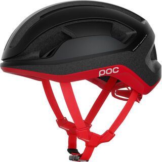 POC Omne Lite Wide Fit uranium black/prismane red matt