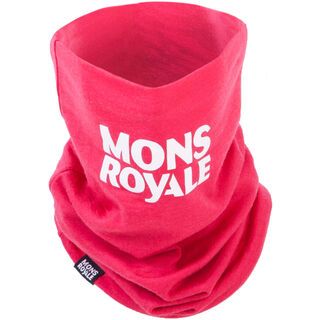 Mons Royale Neckwarmer, hot pink - Schlauchtuch