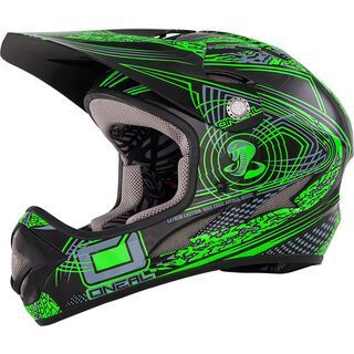 ONeal Backflip Fidlock DH Helmet Evo Venom, green - Fahrradhelm