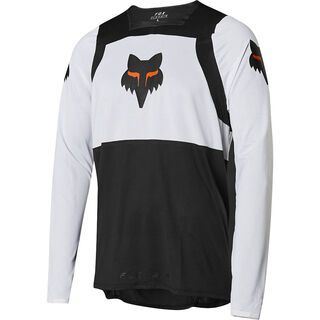 Fox Flexair LS Gothik Jersey, black/white/orange - Radtrikot