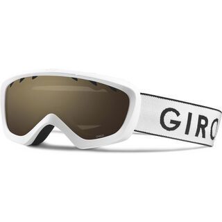 Giro Chico, white zoom/Lens: amber rose - Skibrille