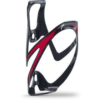 Specialized Rib Cage II Carbon, Carbon/Red - Flaschenhalter