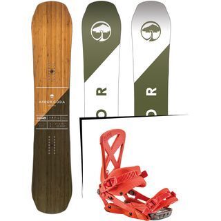 Set: Arbor Coda Rocker 2017 + Nitro Phantom 2017, diablo - Snowboardset