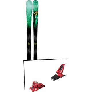 Set: K2 SKI Missconduct 2017 + Marker Squire 11 ID (1952959)