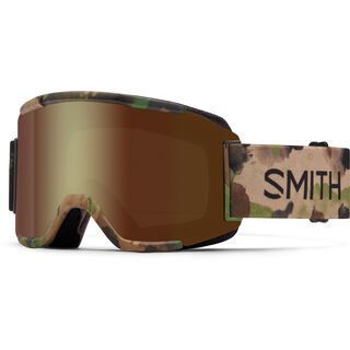 Smith Squad inkl. Wechselscheibe, austin id /Lens: gold sol-x mirror - Skibrille