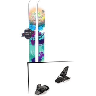 Set: Icelantic Maiden 101 2018 + Marker Squire 11 black anthracite