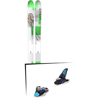 K2 SKI Set: Wayback 96 2016 + Marker Squire 11