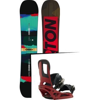 Burton Set: Process Flying V Wide 2016 + Burton Cartel EST