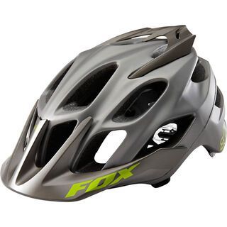 Fox Flux Helmet, titanium - Fahrradhelm