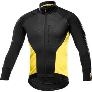 Mavic Cosmic Elite Thermo Jacket, black / yellow - Radjacke