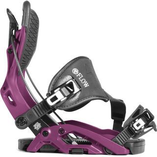 Flow Omni Hybrid 2019, purple - Snowboardbindung