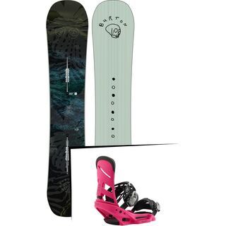 Set: Burton Flight Attendant Wide 2019 + Burton Mission EST pink