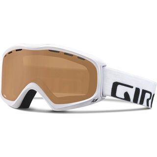 Giro Signal, white wordmark/amber rose - Skibrille