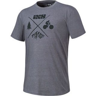 IXS Trail Tee 6.2 T-Shirt, grey - T-Shirt