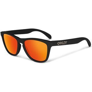 Oakley Frogskins, Matte Black/Ruby Iridium Polarized - Sonnenbrille