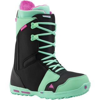 Burton Rampant 2015, Black/Watermelon - Snowboardschuhe