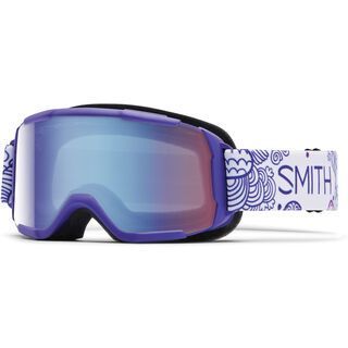 Smith Daredevil, violet friday/blue sensor mirror - Skibrille