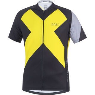 Gore Bike Wear Element X-Road Trikot, black/cadmium yellow